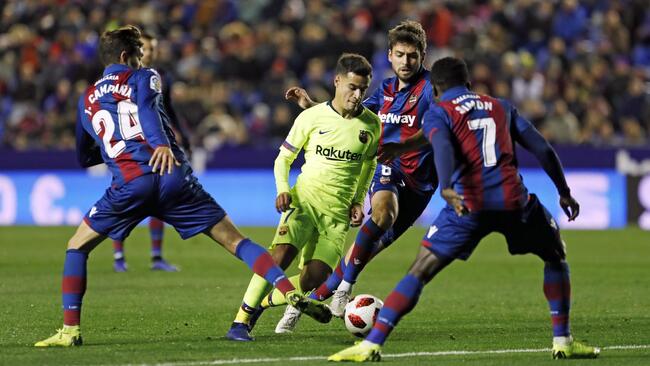 Màn chạm trán đỉnh cao Levante vs Barcelona